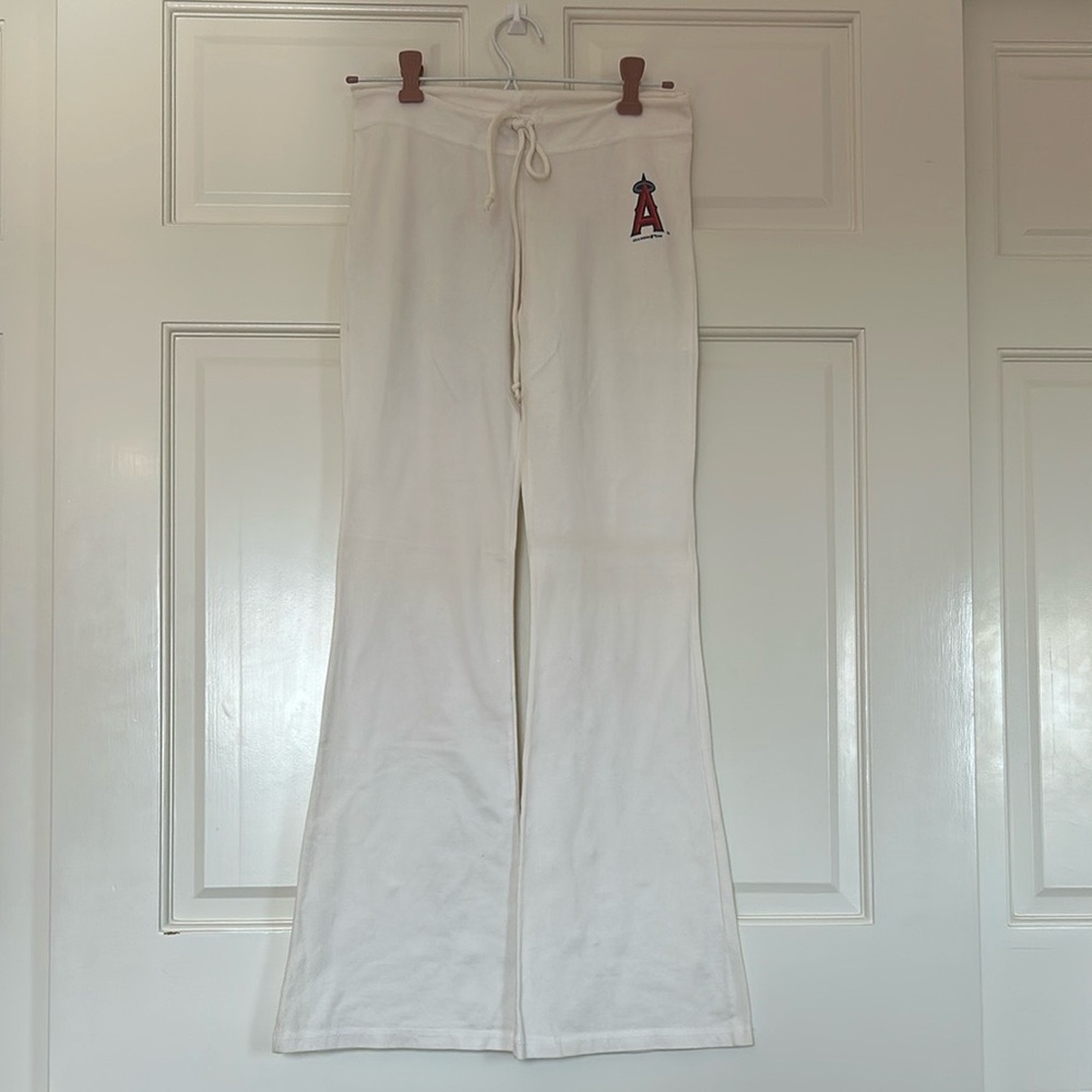 MLB Angels Baseball White Track Pants 5th & Ocean